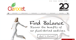 Desktop Screenshot of clarocet.com